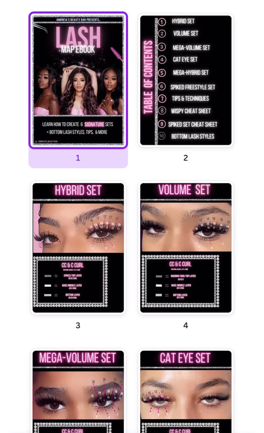 Lash Map Ebook
